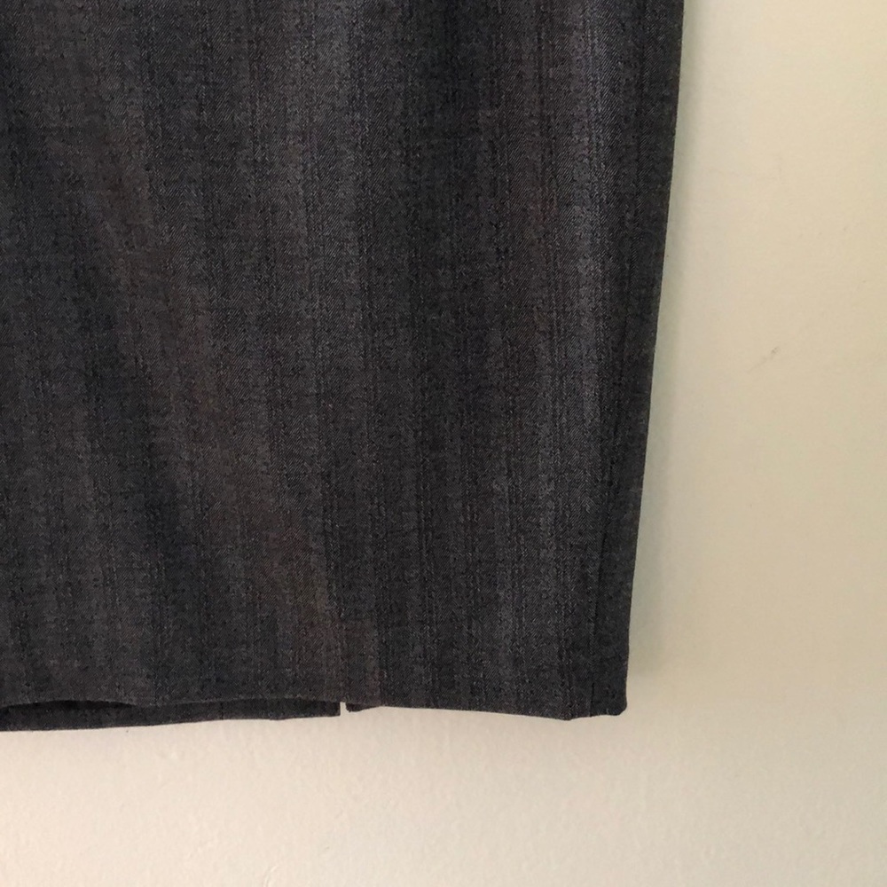 Dark Grey Pencil Skirt